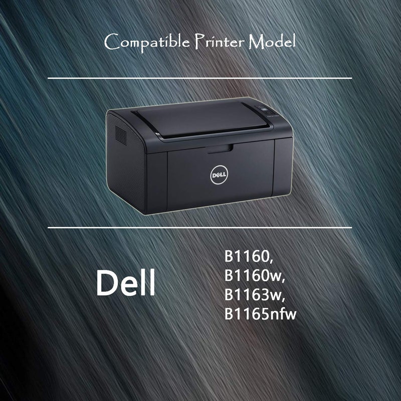 TG Imaging Compatible Toner Cartridge Replacement for Dell B1160W Toner 1160 B1160 B1163w B1165nfw 1165nfw 1163w 1160w B1165 Printer (331-7335, 4-Pack, Black) - Image 2